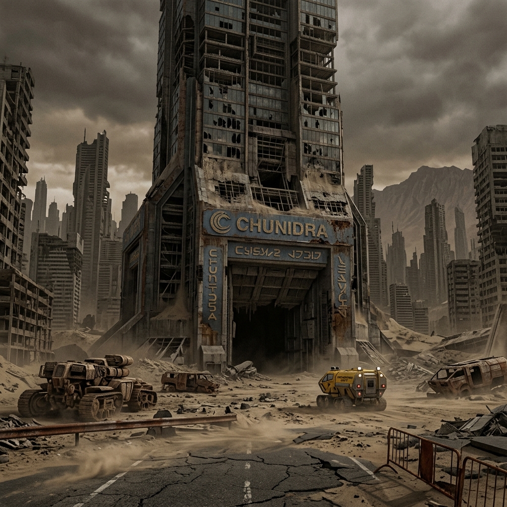 惑星D80 - 遺棄された文明の廃墟