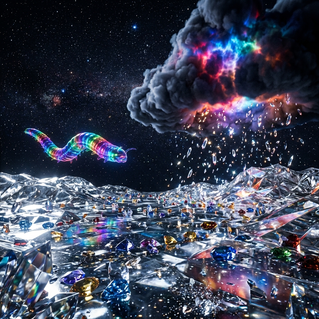 惑星G1011 - 硝子の雨が降る透明な惑星