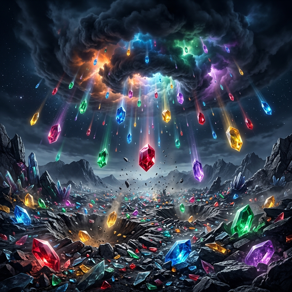 G1011 - 色石の雨