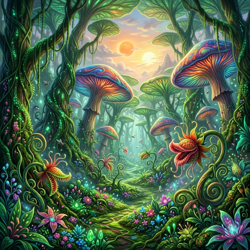 惑星G112 - 精神感応植物の楽園