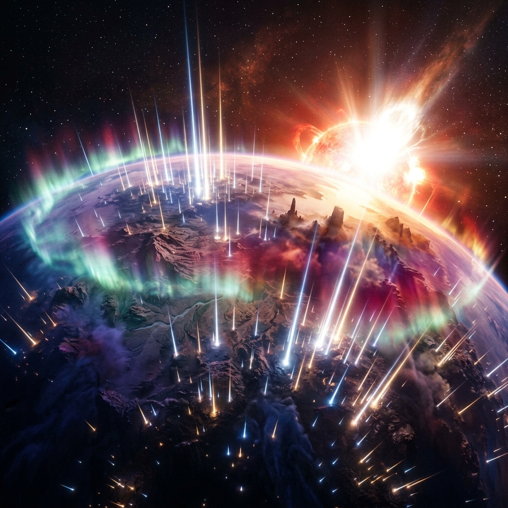 ペルセポネ・プライム - 数千本の光の柱